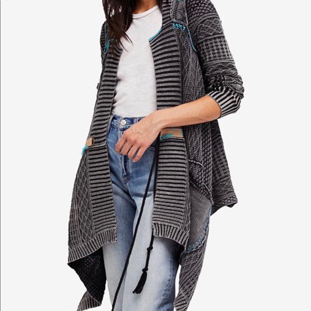 Free People All Washed Out Cardi